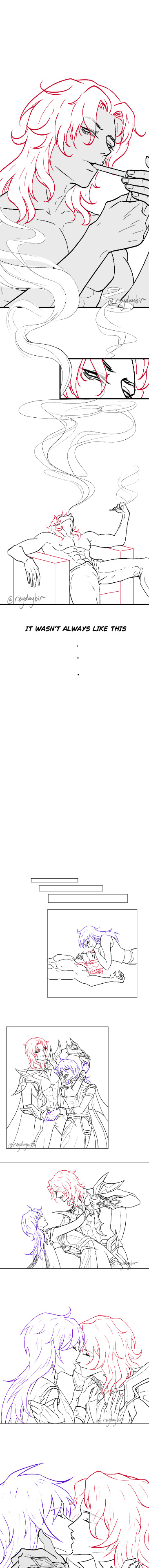 rerir - fancomic_page1_lineart1